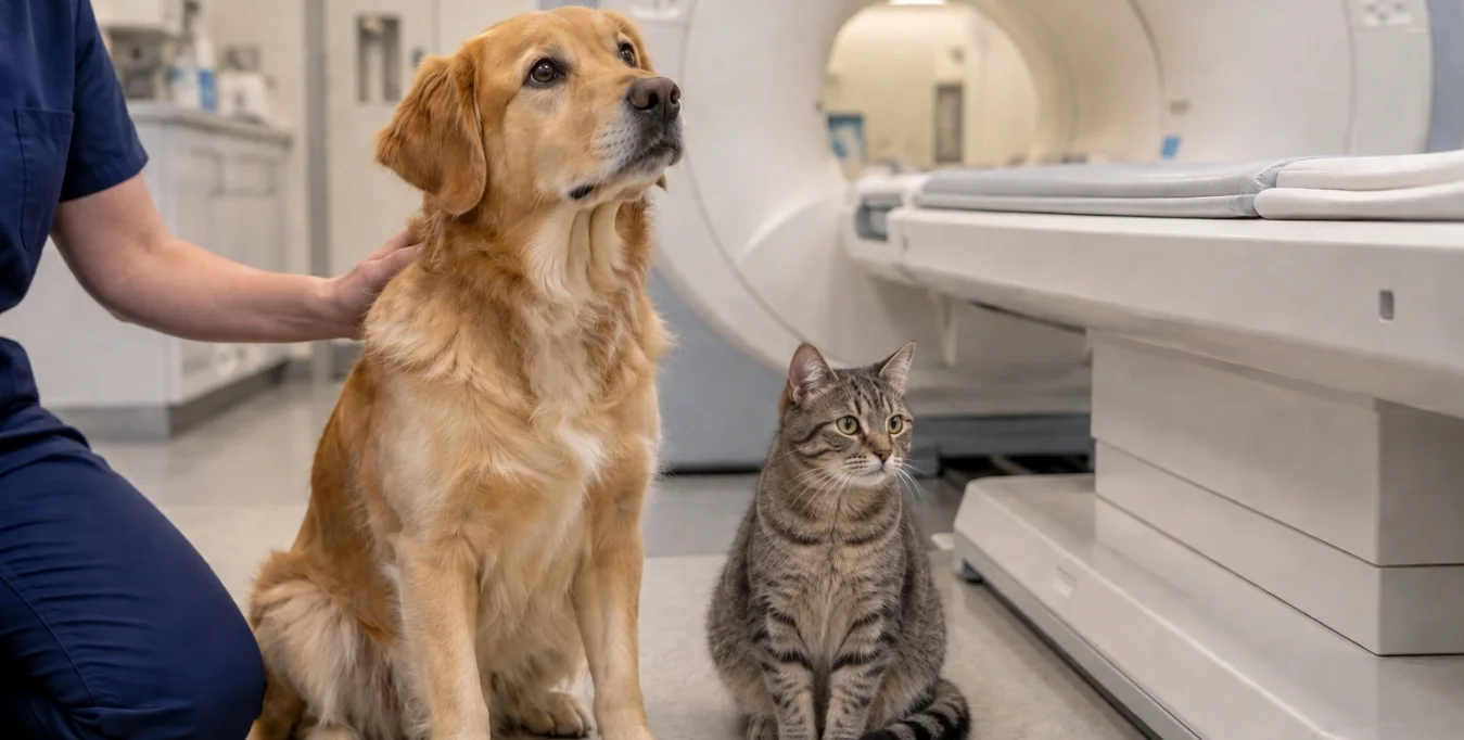 Kediler ve Köpekler için MR Görüntüleme